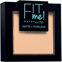 Maybelline New York Fit Me - Polvos Compactos Matificantes y Sin Brillos- Tono 115 Ivory